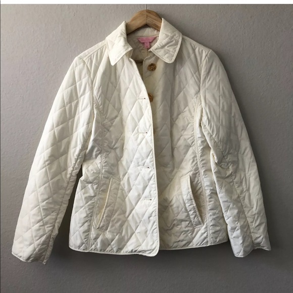 NWOT Lilly Pulitzer Quilted tie Jacket - Picture 4 of 4